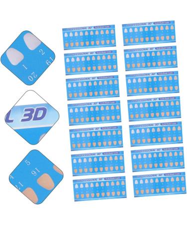 GATUIDA 90 STK Tooth Color Card Ultimate Oral Care Tooth Whitening Bleaching & Shade Guide for Perfect Teeth Color - Buy Online on GoSupps.com