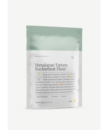 Big Bold Health Himalayan Tartary Buckwheat (HTB) Super Nutrition Flour, Gluten-Free Flour Alternative for Baking, All-Purpose Flour, Certified Organic, Non-GMO, and Kosher - Buy Online on GoSupps.com