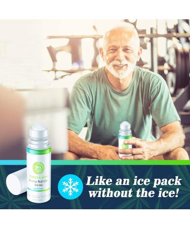Green Lady Hemp Roll On - Instant Cooling Menthol for Pain Relief - 3 fl oz (1 Pack) - Buy Online on GoSupps.com