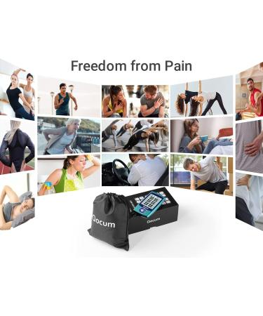 TENS Unit Muscle Stimulator - Dual Channel Pain Relief Therapy | 24 Modes 16 Pads - Ideal for Chronic & Acute Pain - Buy Online on GoSupps.com