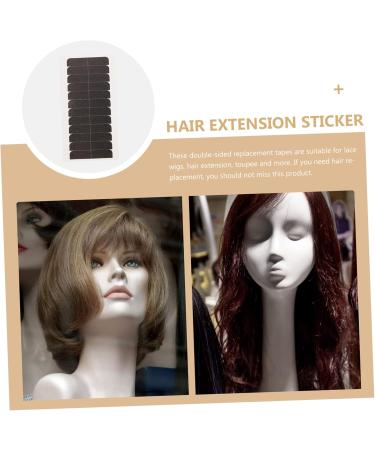 FOMIYES 20 Sheets Hair Extension Double Sided Tape Wigs Tape Adhesive Hair Extension Tapes Human Hair Double Sided Hair Extension Tape No- Residue Tape Non-woven Fabric Appendix No Trace - Buy Online on GoSupps.com