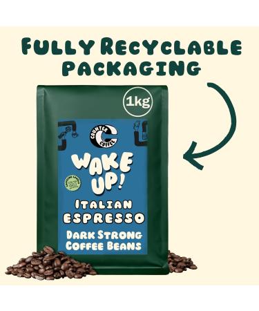 Counter Coffee | Italian Espresso Coffee Beans 1KG Dark Roast Strong Flavour Whole Coffee Beans  - Buy Online on GoSupps.com