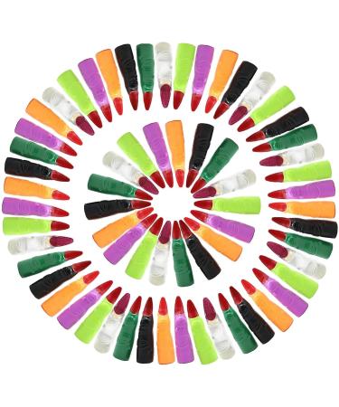 MONEY MONEY 5 Witch Fake Fingers Nail | Halloween Cosplay Witches Nails - Reusable Halloween Spooky Scary Witches Nails for Halloween Cosplay 5 Pcs 60pcs - Buy Online on GoSupps.com