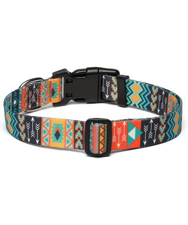 Suredoo Soft & Comfort Nylon Dog Collar for Small & Medium Dogs - Tribal Design (S 25-40 cm Neck) - Buy Online on GoSupps.com