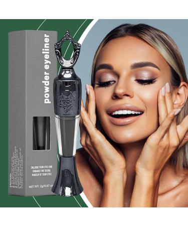  Generisch Powder eyeliner - Intense kohl for defined eyes long-lasting waterproof long-wearing makeup pencil natural finish easy application everyday makeup - Buy Online on GoSupps.com