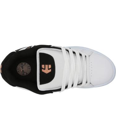 Etnies Women's Fader 41.5 EU - Stylish White Black Print Skate Shoes for International Shipping - Buy Online on GoSupps.com