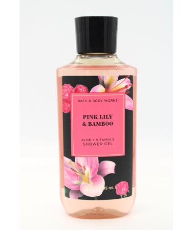Pink Lily & Bamboo Bath and Body Shower Gel Body Wash 10 fl oz