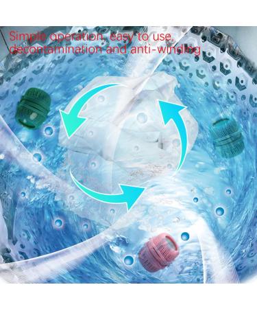 3pcs Set Washing Machine Laundry Ball Laundry Balls Set of 3 Fabric Softener Dispenser Balls for Washing Machine Laundry Detergent Balls for Dryer Washing Sponge Household Substitute - Buy Online on GoSupps.com