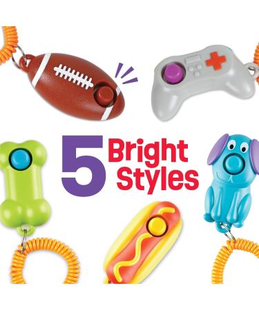 Brightkins Smarty Pooch Training Clicker - American Football Style Dog Clicker for Effective Training | Flexible Hand Loop | Enhance Dog Behavior Solutions - Buy Online on GoSupps.com
