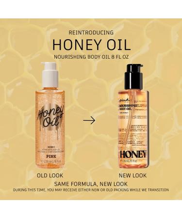 Victoria's Secret Pink Honey Soothing Body Care Oil 8 oz - Nourishing Body Oil for Soft Skin - International Shipping Available - Buy Online on GoSupps.com