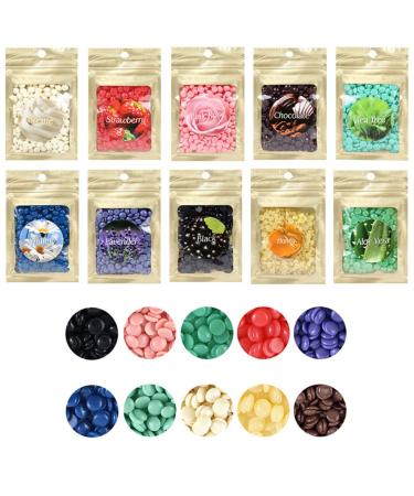 Natural Hair Removal Wax Beads - Soft Hot Hard Bean for Facial & Body | Tea Tree Depilatory Wax for Smooth Skin - Buy Online on GoSupps.com