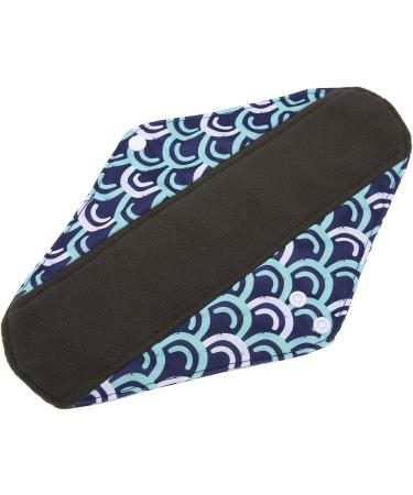 Cloth Menstrual Pad - Soft Leak-Proof Bamboo Charcoal Reusable Sanitary Pad for Home & Travel - Buy Online on GoSupps.com