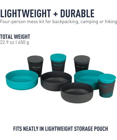 Sea to Summit Delta Light 4-Person Camp Dinnerware Set - Lightweight and Durable - Buy Online on GoSupps.com