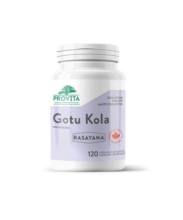 Gotu Kola Memory Boost - Ayurvedic Cognitive Enhancement (120 Capsules)