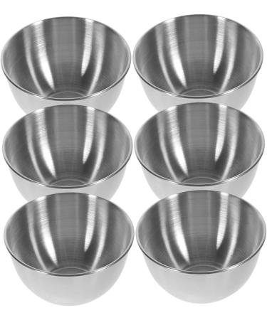 ABOOFAN 30 Pcs Stainless Steel Saucer Sauce Containers Tomato Sauce Small Bowls Tomato Paste Ketchup I Am Willow Dipping Cups Seasoning Dish Small Container Salad Dressing Travel - Buy Online on GoSupps.com