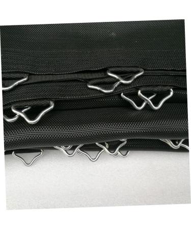 BIUDECO 22pcs Special Ring for Trampoline Outdoor Trampoline Metal Parts for Skywalker Trampoline Parts Metal Triangle Ring Buckle Connectors Trampoline Supplies Trampoline Buckle Rings L Silver 4.3X2.6CM - Buy Online on GoSupps.com