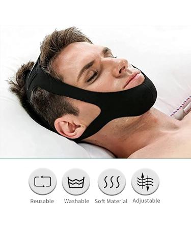Lorcoo Stop Snore Device: The Perfect Solution for Snoring - Unisex Chin Strap for Men and Women - Buy Online on GoSupps.com