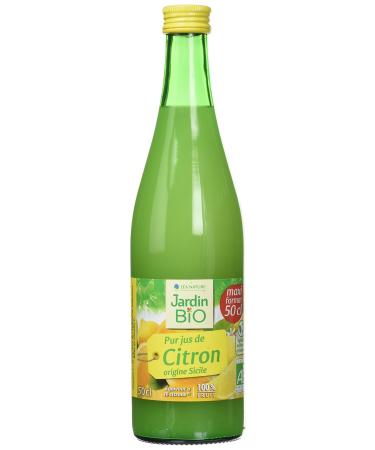 Jardin BIO tic - Pure Lemon juice - 50 cl - pack of 6 (50 X 6 300 CL)