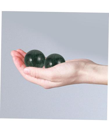 Beaupretty 8 STK Jade Fitness Massage Balls - Reusable Handballs for Adults | Jade Therapy Tool - 4cm Green - International Shipping - Buy Online on GoSupps.com