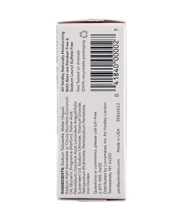Buy Yardley London English Lavender Bath Bar 4.25 OZ - Naturally Moisturizing - Pack of 2 | Save on International Shipping - Buy Online on GoSupps.com