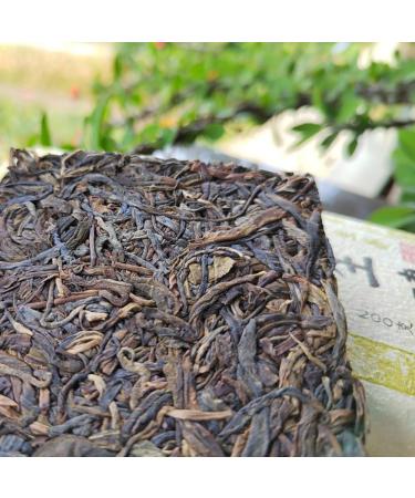 HQZM Ancient Teabrick Puer Tea Yiwu Raw Puer Tea 10 Years Old Ancient Tree Ancient Tea 200g - Buy Online on GoSupps.com