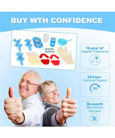 DIY Oral Care Kit at Home 2 Full Sets DIY Custom Smile Kits Fully Customizable - Buy Online on GoSupps.com