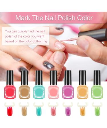 200Pcs Natural Color Nail Display Tips for Nail Art Color Chart - Perfect for Manicure Store Beginners - Buy Online on GoSupps.com