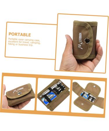 FOMIYES 4-Pack Razor Storage Bag | Universal Oxford Fabric Case for Men - Durable & Travel-Friendly - Buy Online on GoSupps.com