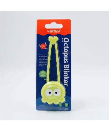 Buy Laroo Safety LED Lights for Dogs & Cats - Green Octopus | 3 Flashing Fashionable Safety Lights for Outdoor Walks & Sports - Buy Online on GoSupps.com