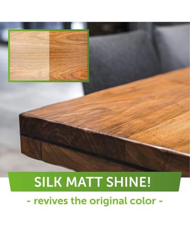 Nordicare Teak Oil 525ml - Premium Wood Care Oil for Indoor Use - Revives Original Wood Color & Protects with Silk Matt Finish - Made in Denmark - Buy Online on GoSupps.com