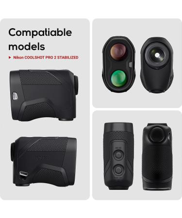 TUSITA Silicone Case Compatible with Nikon COOLSHOT PROII STABILIZED - Black - Buy Online on GoSupps.com