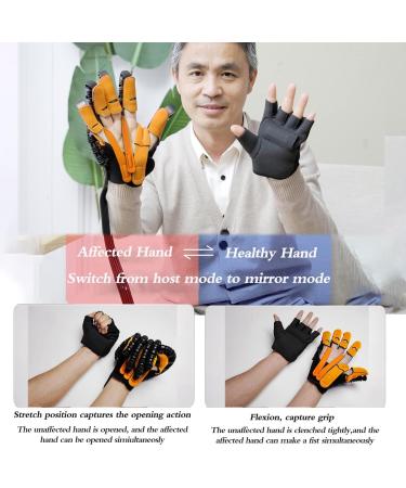 Hand Function Rehabilitation Robot Gloves Finger Training Stroke Hand Splint Upgrade Hemiplegia Stroke Arthritis Glove Finger Rehabilitation Trainer(Size:S Code Color:Left Hand) S code Left Hand - Buy Online on GoSupps.com