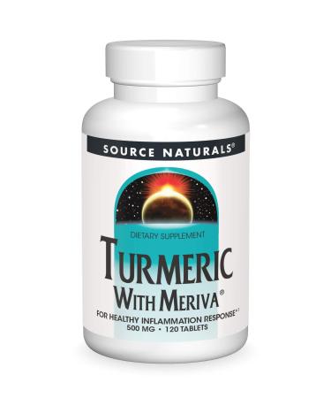 Source Naturals Turmeric with Meriva 500 mg 120 Tablets