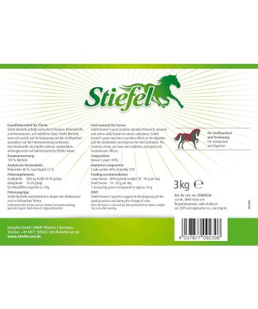 Stiefel Yeast 3 kg - Buy Online on GoSupps.com