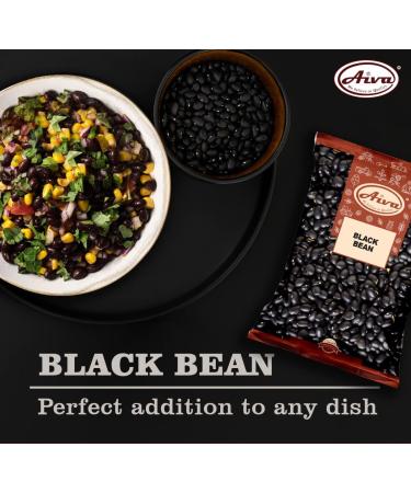 Aiva Black Beans 10 LB - Sproutable Black Turtle Beans | Frijoles Negros | Non GMO - Buy Online on GoSupps.com