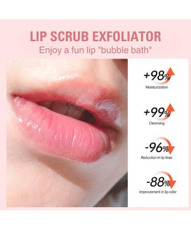 Bubble Lip Mask Bubble Lip Scrub Lip Scrub Exfoliator Moisturizes And Plumps Chapped Lips Easy Exfoliation With Soft Bubbles Fades Lip Lines Black Lip Lip Masks Dry Lips Treatment&Lip Care - Buy Online on GoSupps.com