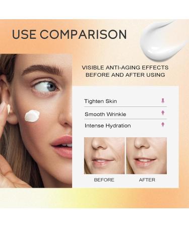 Vitamin C Face Cream - Anti-Aging Moisturizer with Retinol & Nicotinamide for All Skin Types | Daily Skin Care - Buy Online on GoSupps.com