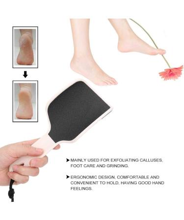 Curved Foot File with Ergonomic Handle - Double Grater for Smooth Feet & Dead Skin Removal | International Shipping Available - Buy Online on GoSupps.com