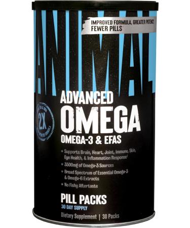 Animal Omega Omega 3 & 6 Supplement 30 Day Pack Flex Powder Complete Joint Support 30 Scoops - Buy Online on GoSupps.com
