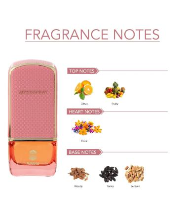 Ajmal Aristocrat Pink for Women Eau de Parfum Spray 2.5 Ounce 2.5 Fl Oz (Pack of 1) - Buy Online on GoSupps.com