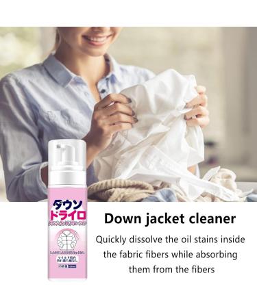 Clothes Cleaner Spray Household Dry Foam Cleaning | Cloth Stain Remover for Down Jacket Down Wear Cloth Polished Fabrics and Sofa Rowces Regular Version - Buy Online on GoSupps.com