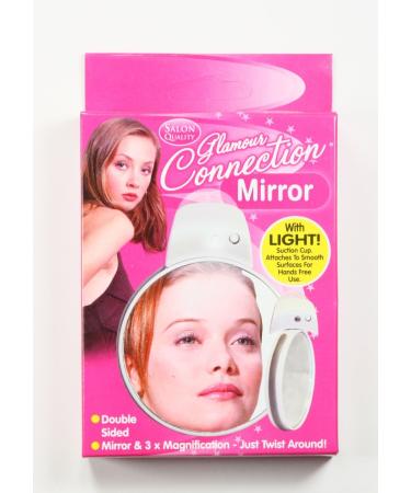 PMS 2 SIDED LIGHT UP MIRROR IN PVC COATED PRINTED BOX
