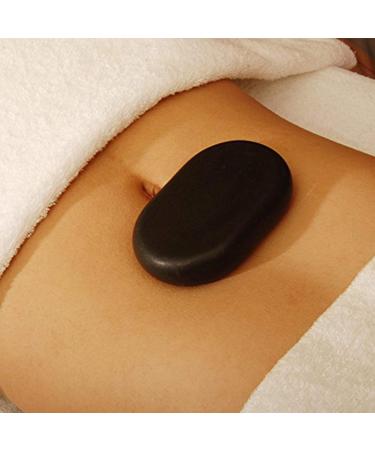Master Massage Large Ovular Basalt Hot Stone Set - Premium American Brand for Relaxing Spa & Therapeutic Treatments - Buy Online on GoSupps.com