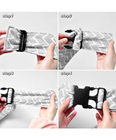 Buy VRBabies Cotton Dog Bag for Small Dogs & Cats - Breathable Hands-Free Travel Carrier for Puppies (Double-Sided Gray Striped) - Buy Online on GoSupps.com