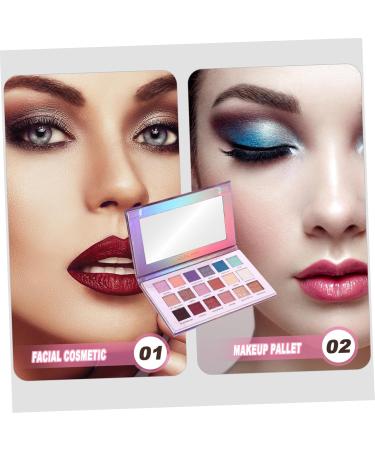 Didiseaon 1pc 15 15 Colors Eye Shadow Plate Portable Eyeshadow Compact 15 Colors Eyeshadow Powder - Buy Online on GoSupps.com