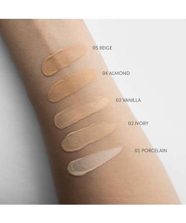 Nutridome | Illuminating Foundation | Hyaluronic Acid Wheat Extract Snail Mucus | Hydrates | Nourishes | Conceals Minor Imperfections | Shade: Almond | Olive Skin | 30ml - Buy Online on GoSupps.com