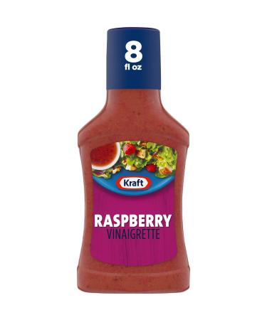 Kraft Raspberry Vinaigrette with Poppy Seeds Dressing, 8 fl oz Bottle