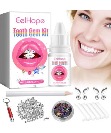 Tartar Jewelry Tarts Set | DIY Tooth Gem Kit with 1445 PCS - Enhance Your Smile with Tooth Jewelry & Glue - Buy Online on GoSupps.com
