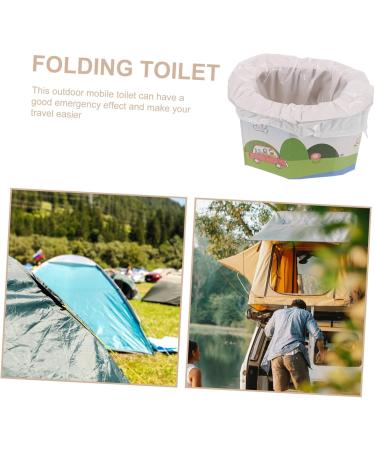 NOLITOY Portable Urinal Set for Adults - Foldable Car Toilet & Camping Potty | Ideal Travel & Household Toilet Solution - Buy Online on GoSupps.com