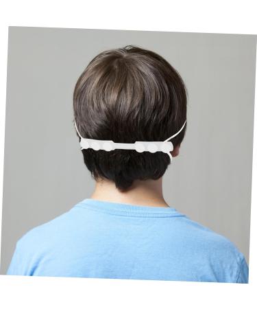 Beaupretty 10pcs Mask Hook Earrings - White Silica Gel Ear Expanders | Non-Slip Comfort Fit International Shipping - Buy Online on GoSupps.com